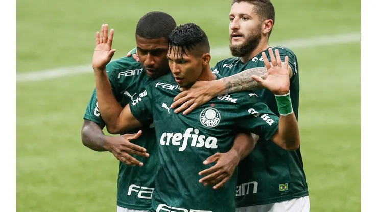 Jogadores do Palmeiras já pensam na partida desta quinta. (Foto: Getty Images)