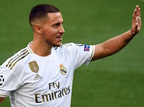 Hazard lamenta mais uma lesão no Real Madrid