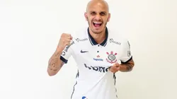 Fábio Santos rasgou elogios ao artilheiro. Foto: Rodrigo Coca/Ag. Corinthians