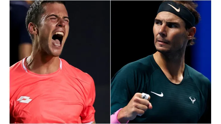 Laslo Djere x Rafael Nadal se enfrentam nesta segunda (08), pelo Australian Open