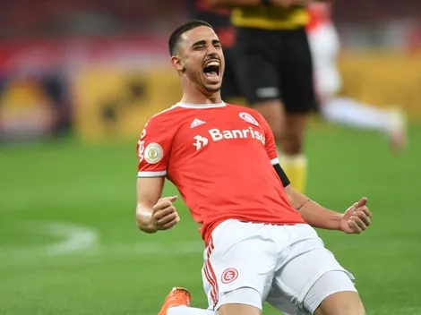 Thiago Galhardo pode ser surpresa para o decisão contra o Sport