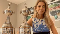Patrocinadora e conselheira do Palmeiras — Foto: Reprodução/Instagram/Leila Pereira
