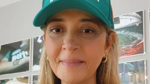 Leila Pereira é a presidente da Crefisa, patrocinadora do Palmeiras