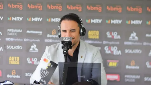 Rodrigo Caetano é o homem forte do futebol atleticano — Foto: Pedro Souza / Agência Galo / Clube Atlético Mineiro