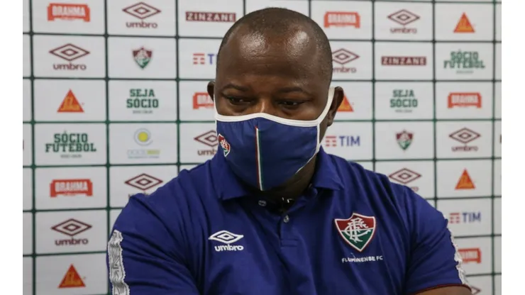 Atleta é presença constante com Marcão. LUCAS MERÇON / FLUMINENSE F.C.