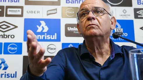 Romildo vê prejuízo em "descaso" no Brasileirão – Foto: Lucas Uebel/Grêmio.