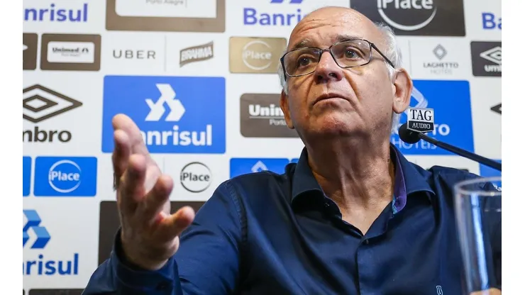 Romildo vê prejuízo em "descaso" no Brasileirão - Foto: Lucas Uebel/Grêmio.