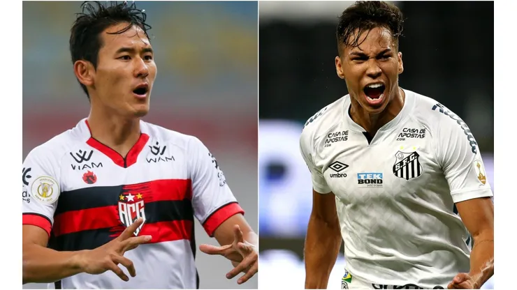 Atlético-GO x Santos duelam neste sábado (06), em Goiânia, pelo Brasileirão