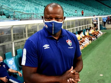 Marcão vibra com mais uma vitória do Fluminense