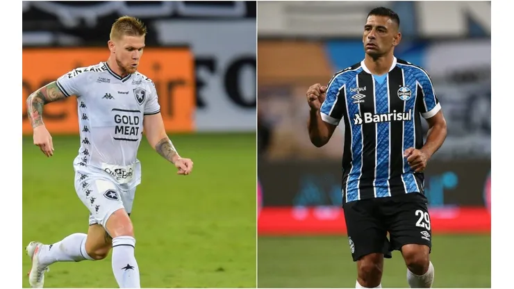 Botafogo e Grêmio se enfrentam pelo Campeonato Brasileiro nesta segunda (08)