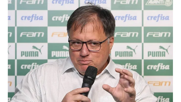 Anderson Barros é o homem forte do futebol palmeirense — (Foto: Cesar Greco/Palmeiras)
