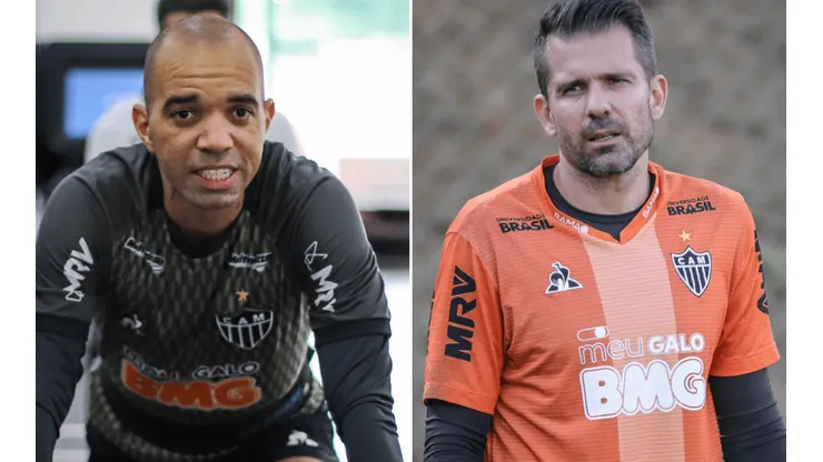 Montagem / Fotos: Pedro Souza / Atlético / Divulgação e Bruno Cantini / Atlético / Divulgação