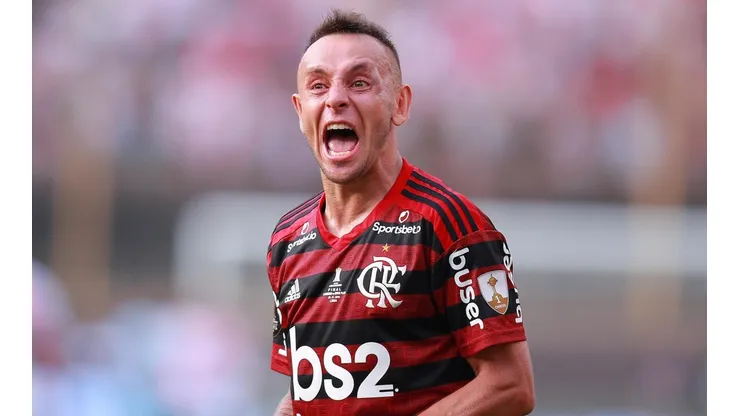 Everton comemora com o Flamengo a conquista da Libertadores em 2019