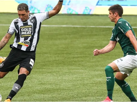 Com a cabeça no Mundial, Palmeiras empata em casa com o Botafogo