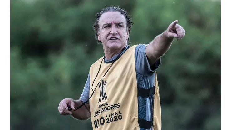 Cuca tem moral no Peixão — Foto: Ivan Storti/Santos FC