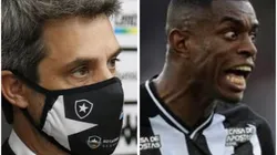 Montagem de fotos de Vítor Silva/Botafogo