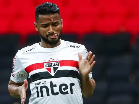 Atlético-GO x São Paulo: Reinaldo marca golaço para empatar a partida em Goiânia