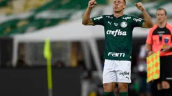 Gol e comemoração do Palmeiras com som ambiente