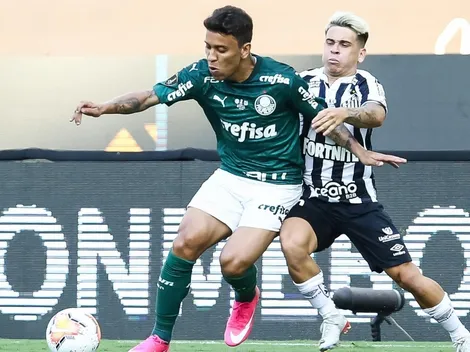 Intervalo de jogo: Palmeiras 0x0 Santos; veja os números dos primeiros 45 minutos