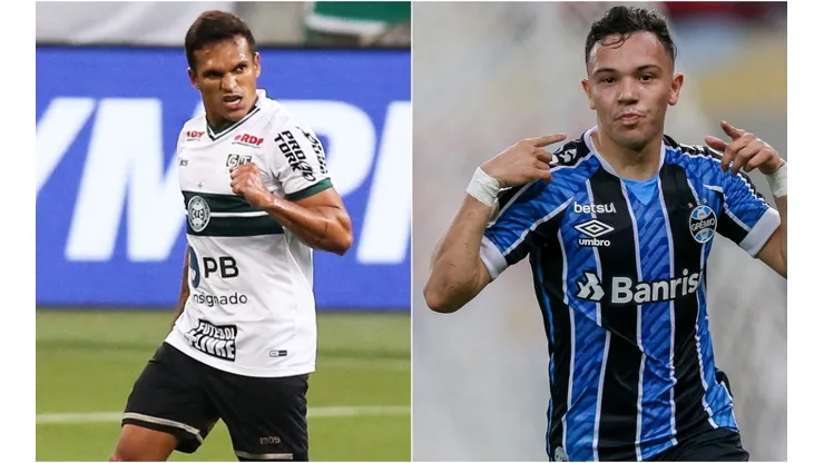 Coritiba x Grêmio medem forças neste domingo (31), no Couto Pereira, pelo Brasileirão