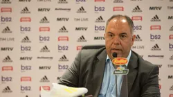Marcos Braz é o homem forte do futebol — Foto: Alexandre Vidal - Flamengo