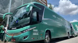 Palmeiras no embarque para o Rio de Janeiro