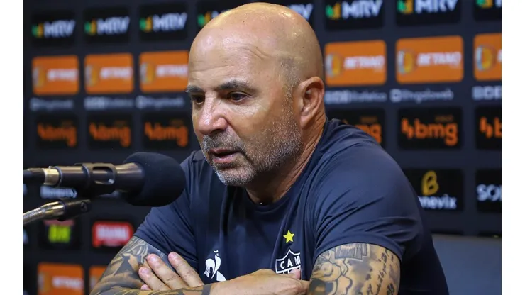 Sampaoli pode ganhar mais uma alternativa para o ataque - Foto: Pedro Souza/CAM.