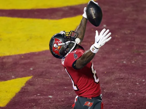 NFL: Antonio Brown está afastado dos treinos desta semana no Buccaneers