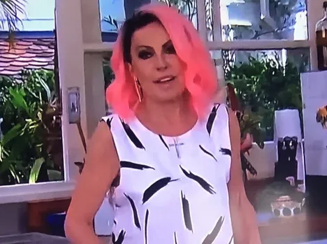 Ana Maria Braga surge com cabelo rosa e viraliza na web; veja