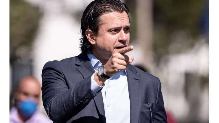 Presidente já iniciou tratativas com novo técnico. Foto: Gustavo Aleixo/Cruzeiro