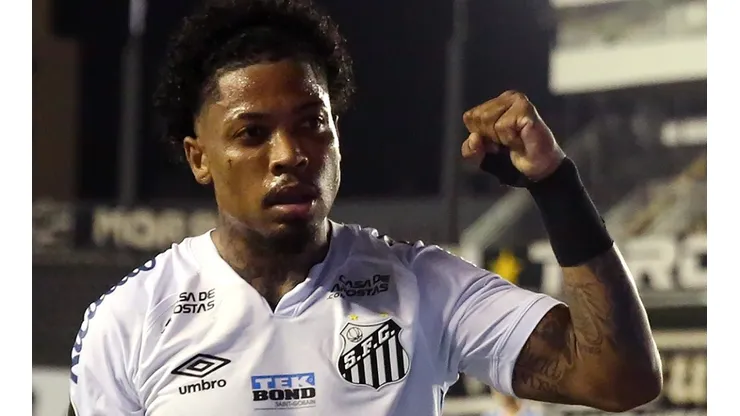 Marinho, do Santos, alcançou Thiago Galhardo na artilharia do Brasileirão
