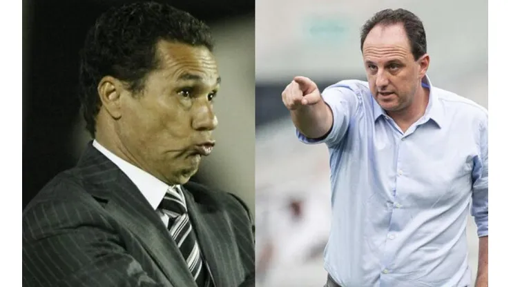 Nome de Luxa foi analisado nos bastidores do rival - Foto: (Montagem - Getty Images e Alexandre Vidal/CRF).