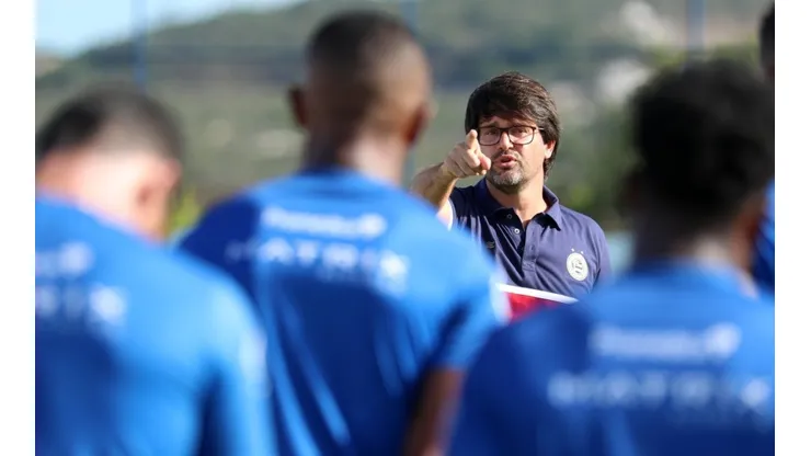 Presidente do Tricolor não gostou do desempenho da equipe. Foto: Felipe Oliveira/EC Bahia