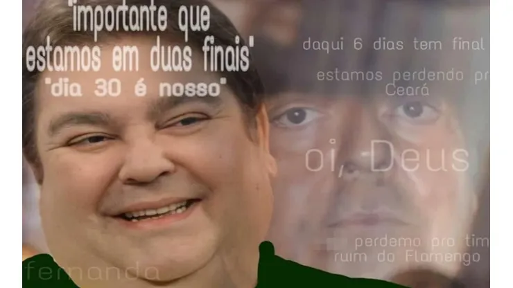 Veja os memes de Ceará x Palmeiras pelo Brasileirão