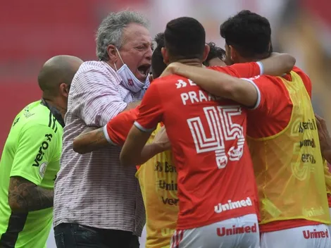 Abel rebate "choro" de Renato e presidente do Inter contém euforia