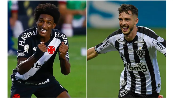Vasco e Atlético-MG entram em campo na noite deste sábado (23)