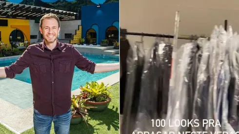 Tiago Leifert mostra as roupas que usará no BBB 21