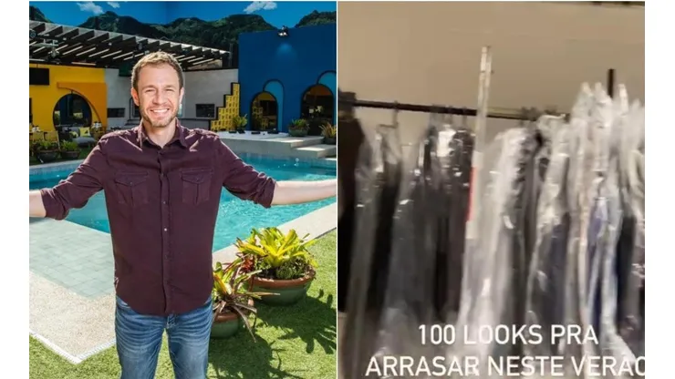 Tiago Leifert mostra as roupas que usará no BBB 21