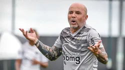 Sampaoli tem moral no Galão da Massa — Foto: Bruno Cantini / Agência Galo / Atlético