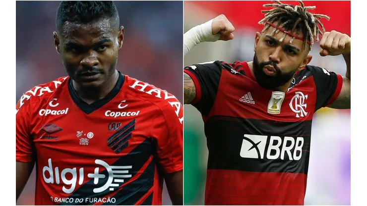 Athletico-PR x Flamengo se enfrentam neste domingo (24), pelo Brasileirão