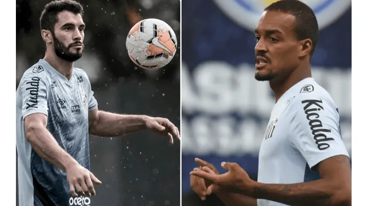 Montagem / Fotos: Ivan Storti/Santos FC/Divulgação