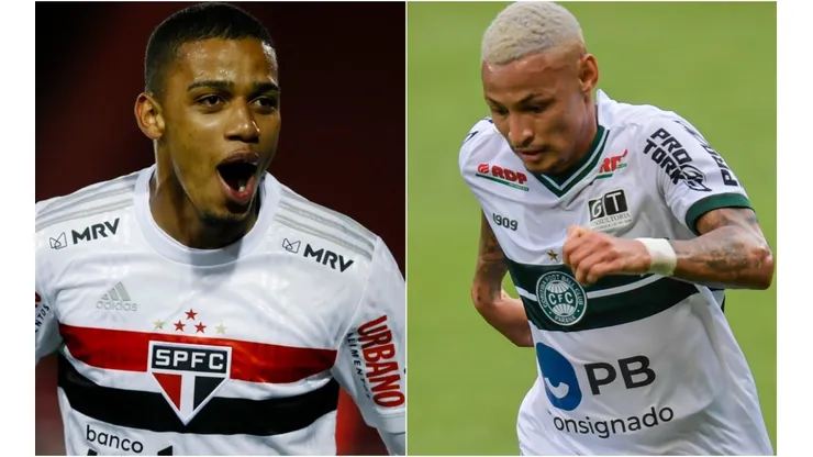São Paulo x Coritiba se enfrentam neste sábado (23), pelo Brasileirão