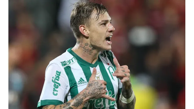 Róger Guedes revelou que acompanha o Verdão. Cesar Greco/Palmeiras