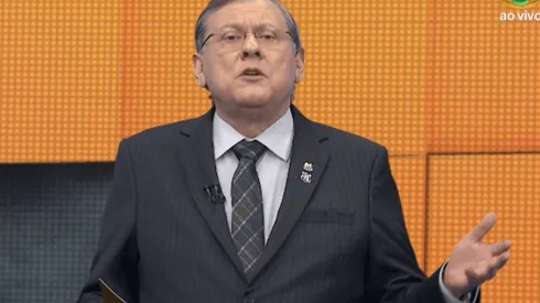 Milton não perdoou o Galo após o empate - Foto: Reprodução/Band.