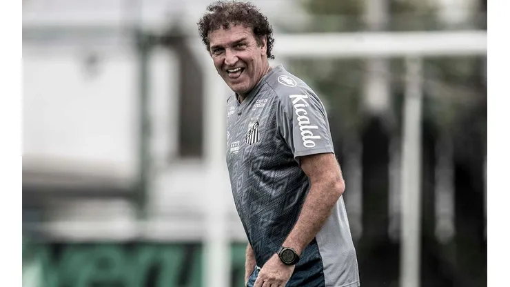 Cuca vive grande fase — Foto: Ivan Storti/Santos FC