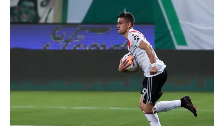 Borré é um líder nato no River — Foto: Getty Images