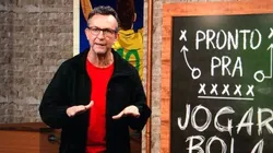 Neto disparou contra o medalhão. Reprodução/Band