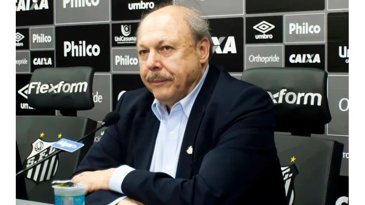 Peres é ex-presidente do Peixe — Foto: Ivan Storti/Santos FC