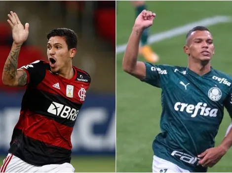 Flamengo x Palmeiras: Como, quando e onde assistir ao vivo o jogão desta quinta pelo Brasileirão