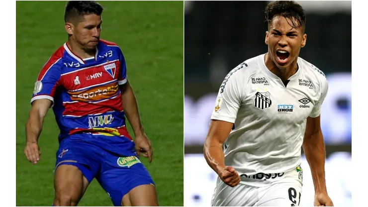 Fortaleza x Santos se enfrentam nesta quinta-feira (21), pelo Brasileirão